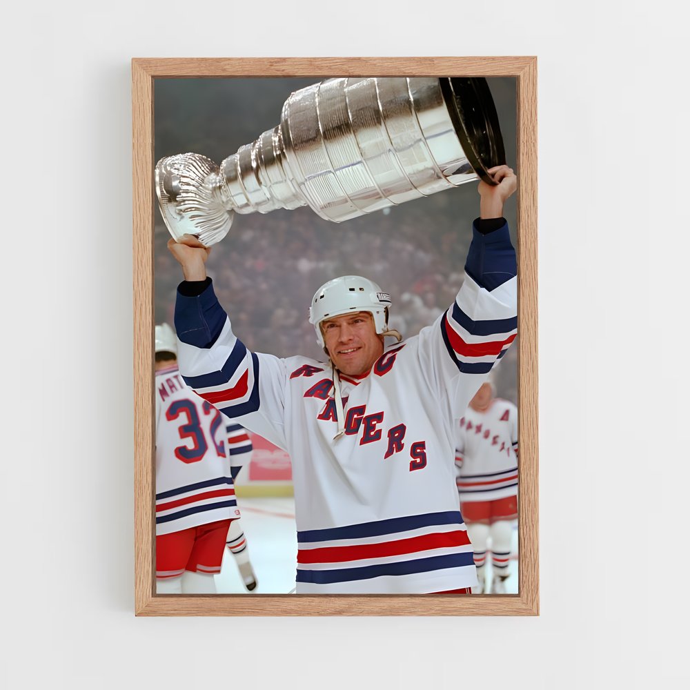 Poster Mark messier – affiche Hockey sur glace (vue 4)